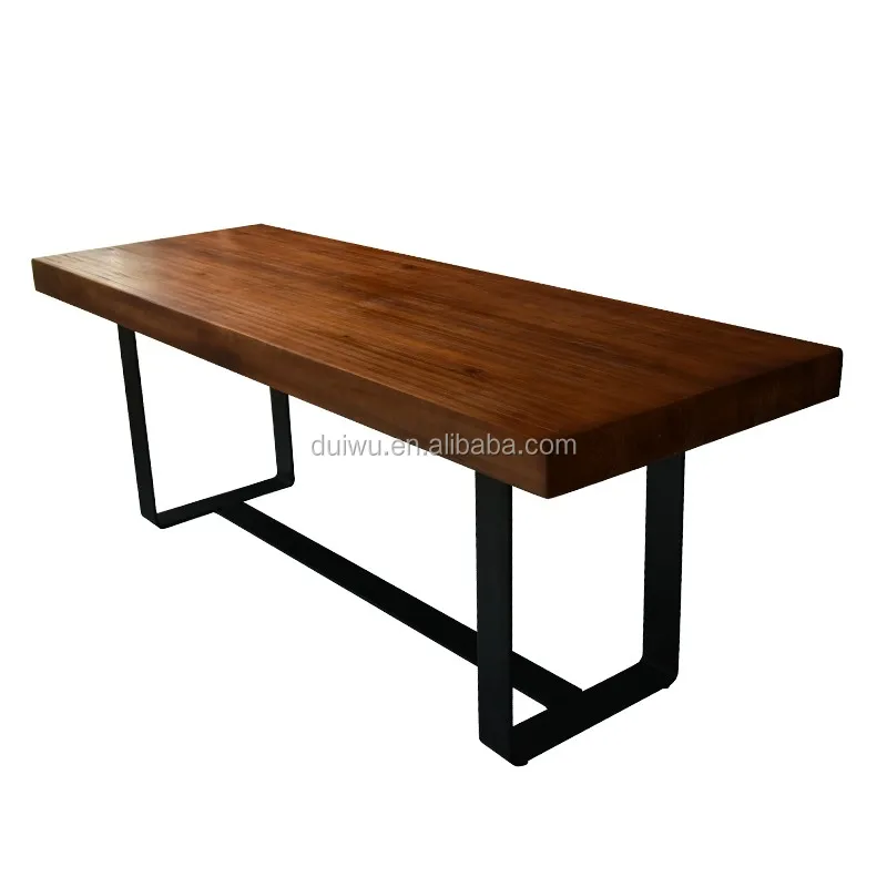 vintage wooden big size dining table
