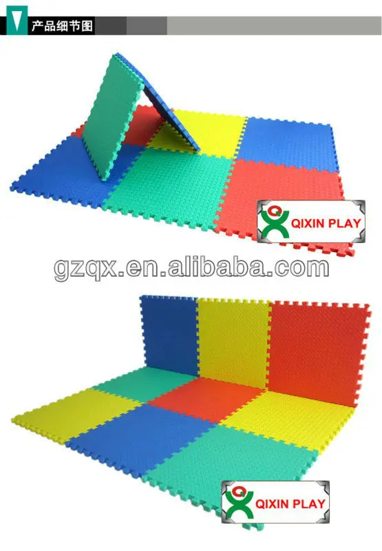 Ecofriendly Nontoxic Eva Foam Mat(qx173k) Eva Interlocking Children