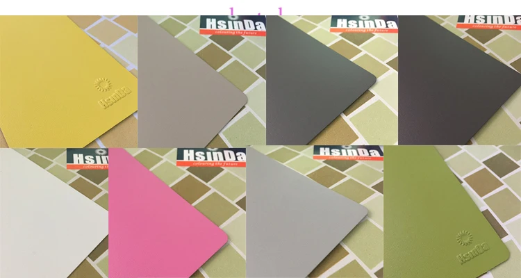 Hsinda Ral 4008 Gloss Purple Electrostatic Spray Paint Food Grade Epoxy Powder Coating