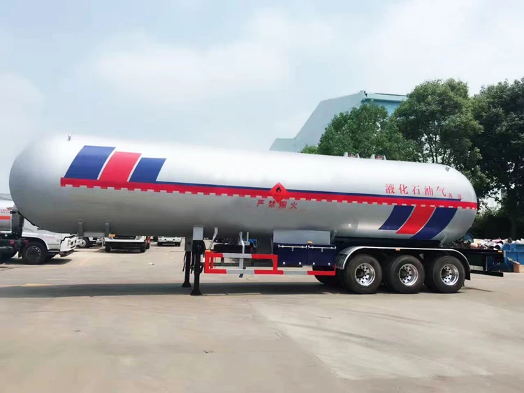 56000 升 54m3 液化石油气储罐半挂车,储气罐,油箱
