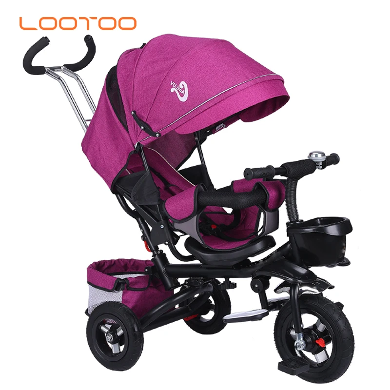 China Factory Hot Sale 4 In 1 Baby Tricycle 2019 / Best Quality