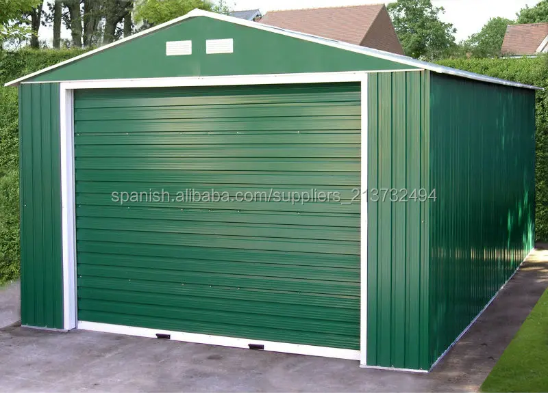 Garage Prefabricado,Plazas De Garaje De Acero,Garaje Para 2 Coches De