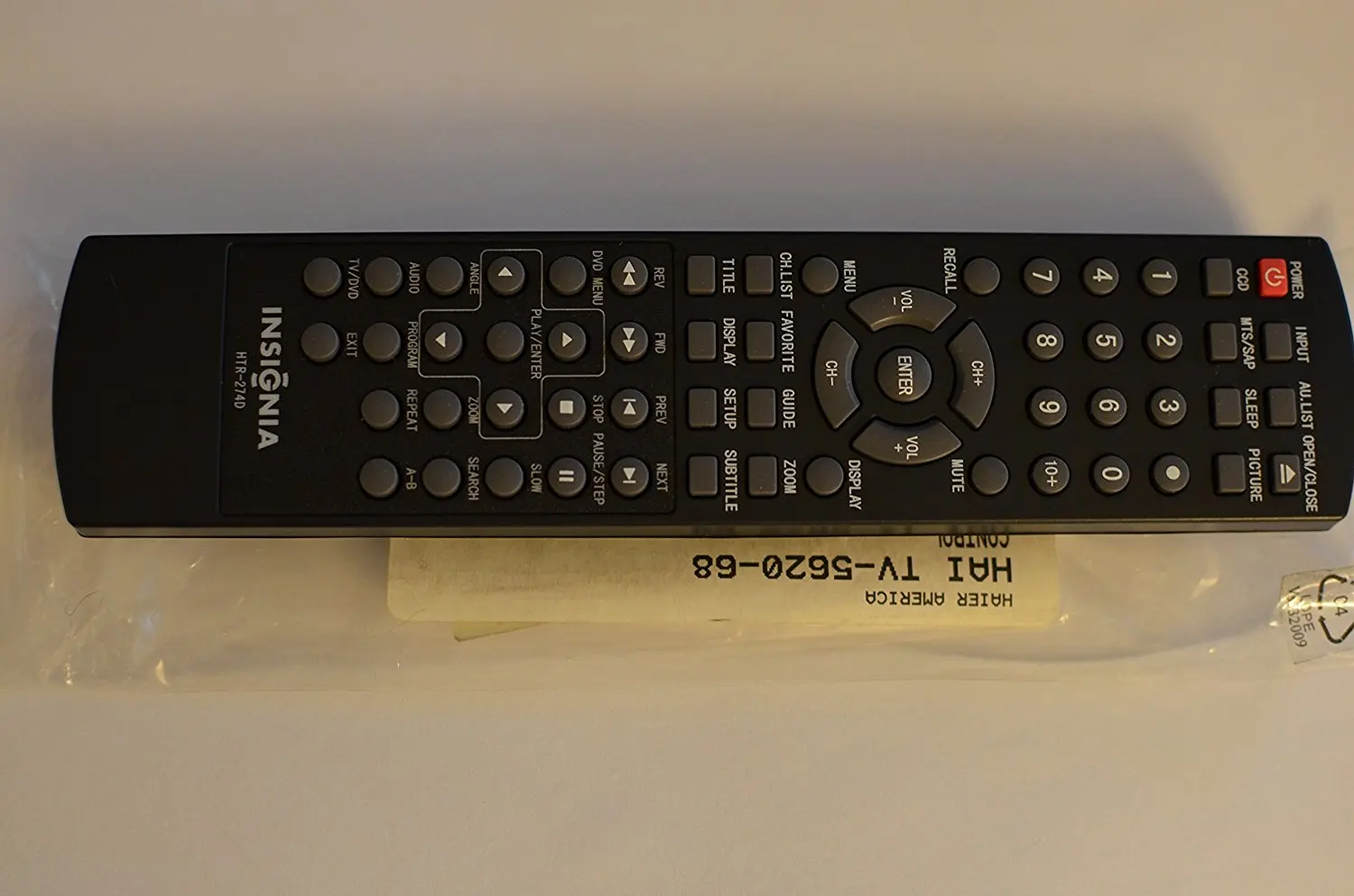 Buy Insignia Lcd Tv Dvd Combo Remote Control Tv 56 68 Htr 274d Supplied With Models Ns Ltdvd19 In Cheap Price On Alibaba Com