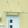 Glass canopy for doors and windows/Awning fittings
