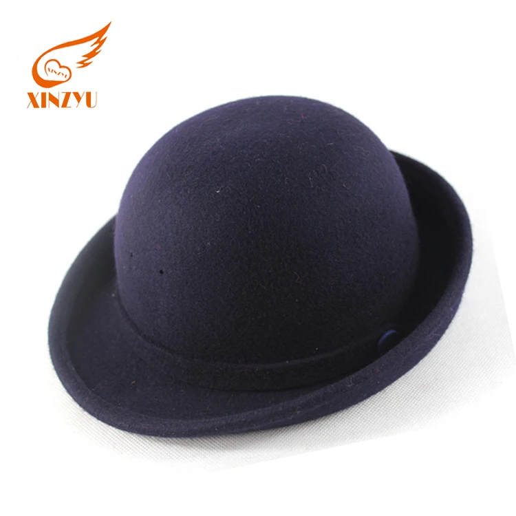 kids black fedora hat