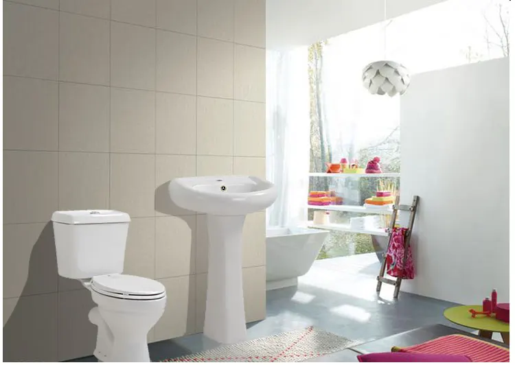 Color Ceramic Bathroom Sets Toilet Bowl And Pedestal Basin Buy Sets