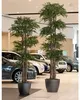 Tall Deluxe Silk Ming Aralia Tree large plastic tree pots