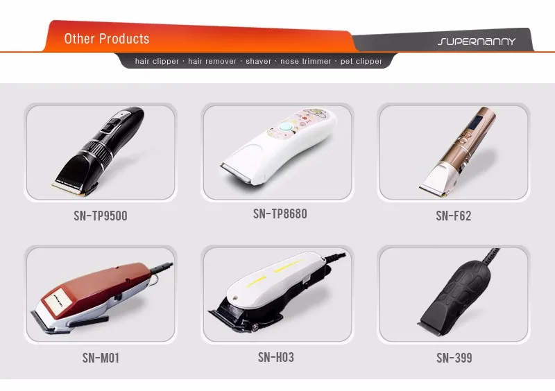 types of hair cutting tools