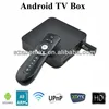 HD 1080P Android 4.0 Wifi TV Smart Box IPTV18 ARM Cortex A9 XBMC Internet TV with Remote Build in Wifi, DDR III 1GB 4GB Flash 3D