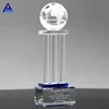 Big Clear Crystal Globe Award With Wedding Gift Glass Earth World Map Globe