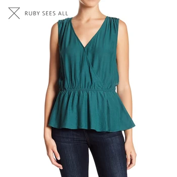 camisas sin manga para mujer