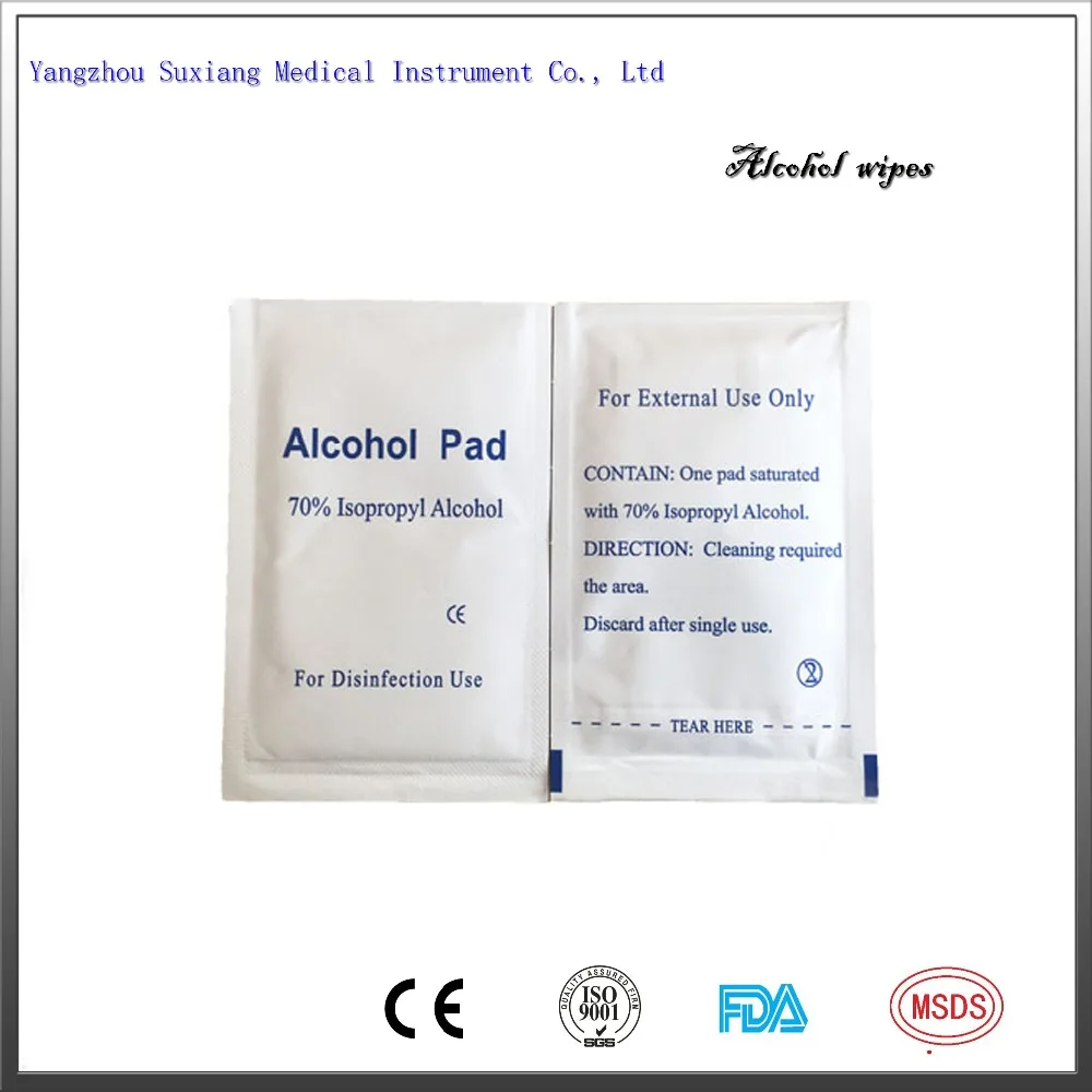 msds alcohol swabs