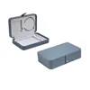 High quality gift storage box for stationery recycled blue gift packing box