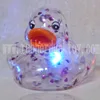 floating glitter rubber duck , light up rubber duck , LED rubber duck bath toy