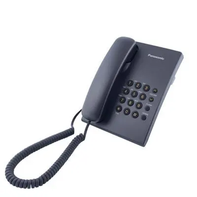 Image result for PANASONIC INTEGRATED DESKTOP PHONE KX-TS500 BLUE