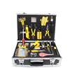 High quality Optical cable FTTH Tool Kit with Optical Power Meter Fiber Optic Cleaver fiber tool box for FTTH FTTB FTTX Network