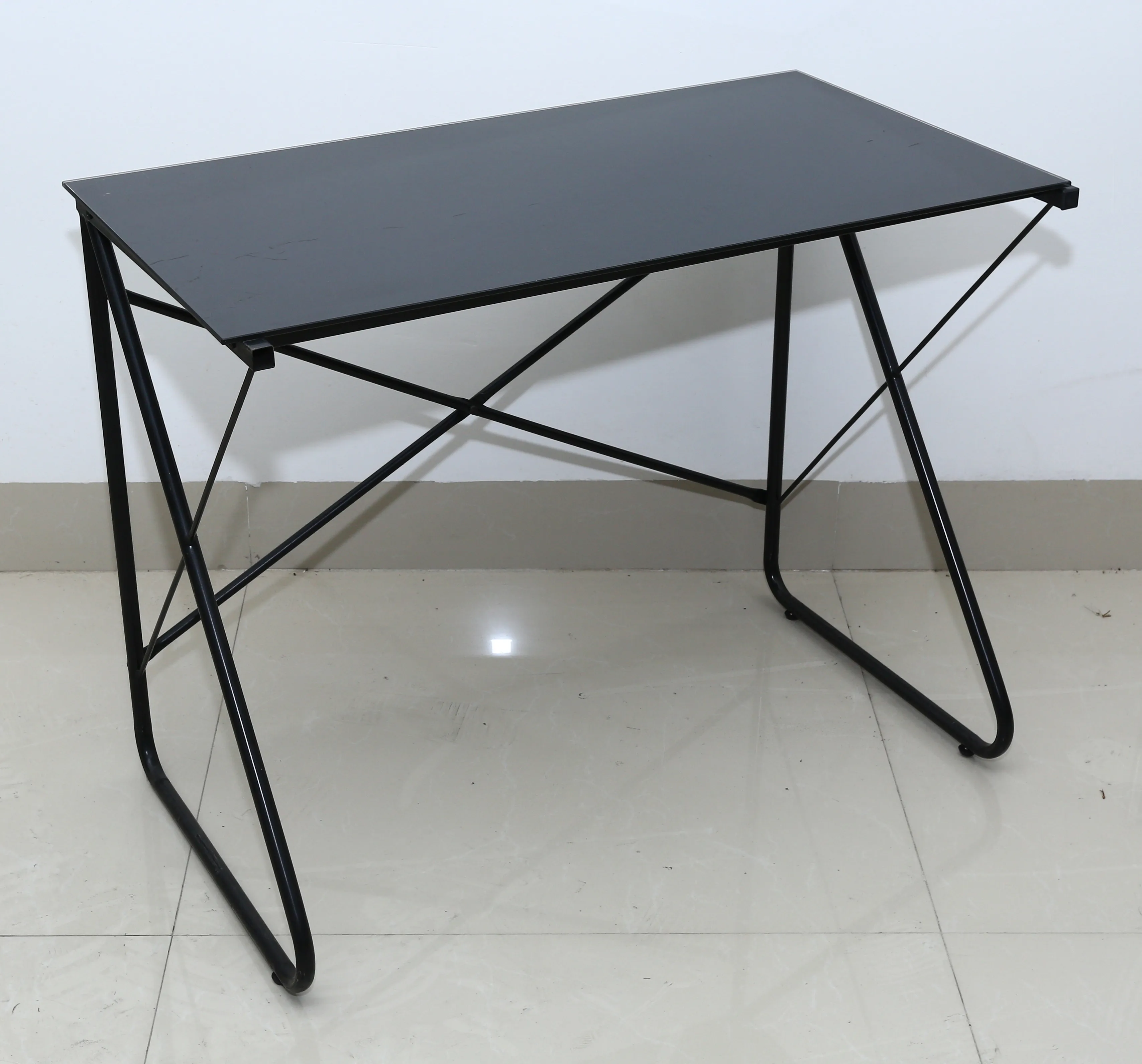 Cheap Pc Office Metal Frame Computer Table Desk Wholesale Buy Metal