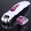 Replaceable galvanic photon vibration derma roller for beauty face