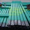 50x30x2.5mm/60x40x2.5mm/70x50x2.5mm powder coated steel angle 30 V bend C shape fence post