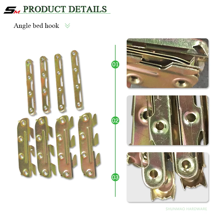 Durable Sectional Claw Hook Plates For Wooden Beds Buy Bed Hook