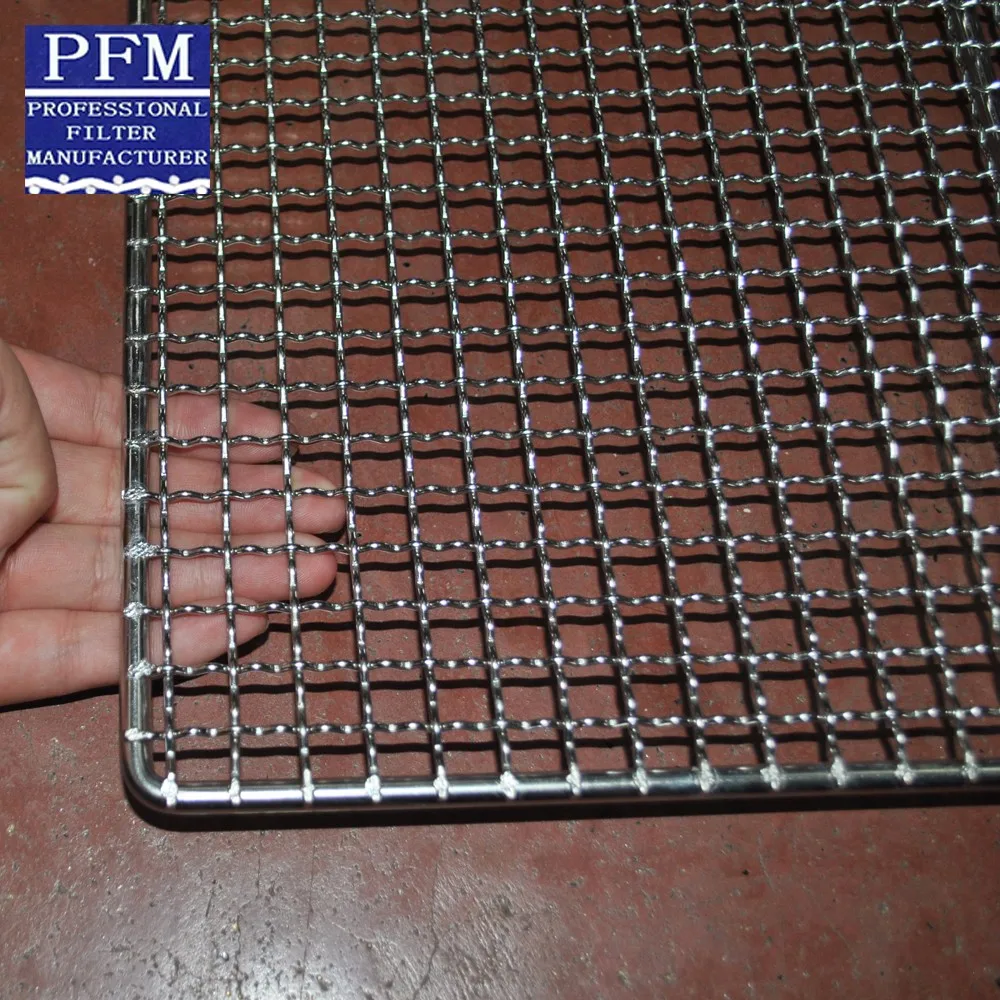 Stainless Steel Wire Mesh Grid Barbecue Trays For Bbq Buy Stainless