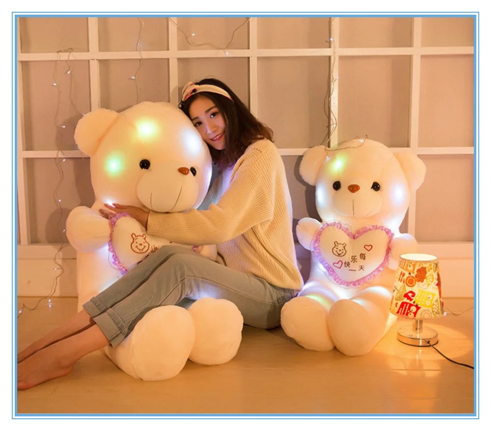 bright light teddy bear