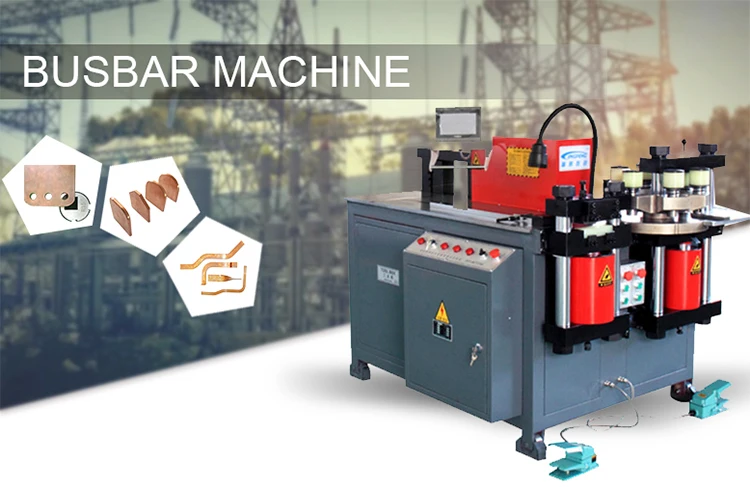 Best seller imported PLC control  Energy Savinghydraulic JPMX-303SK busbar machine for flat and vertical bending