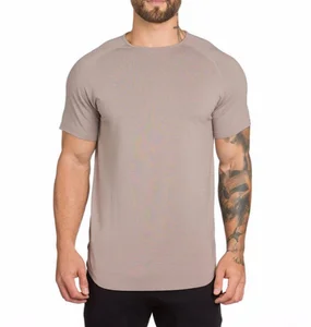 China factory Crew Neck 95% Modal 5% Spandex Men Custom Gym t Shirts China factory Crew Neck 95% Modal 5% Spandex Men Custom Gym t Shirts