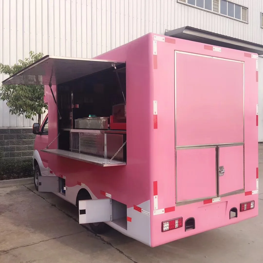 Popular Multifunction Mini Food Truck / Fast Food Cart / Street Food