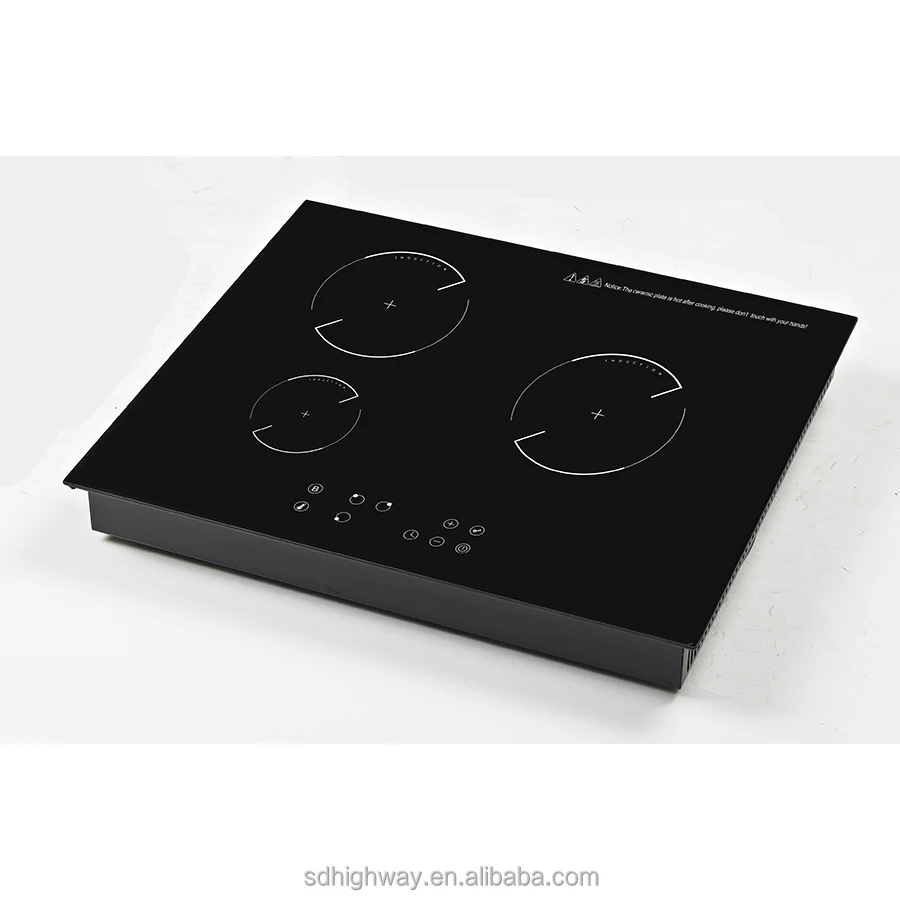 In Stock Cheap Built In 3 Burner Induction Cooktop For Home