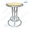 supplier of Round MDF and aluminum Bar Table for bar furniture bar stools