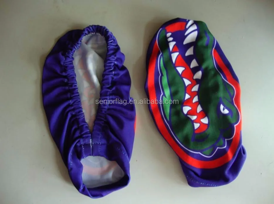 Wholesale cheap elastic polyester Poland flag car side mirror cover sock factory