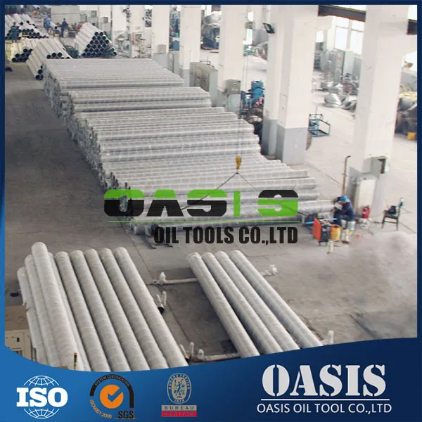 13 3/8" Stainless Steel 304L Reinforced Wire Wrapped Well Screens for Borehole Drilling