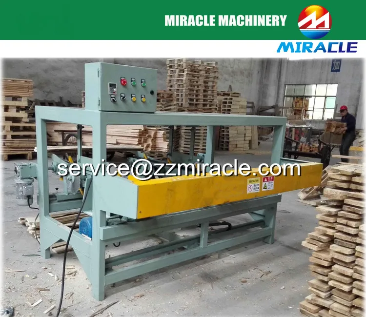 Advanced Wooden Pallets Plank Cutting Saws Machine For Wood Pallet