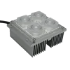 Square LED Downlight Retrofit Kit 30W LED Module CR*E 5050 Chips Optic PC Lens Outdoor Street Lamp Replacement