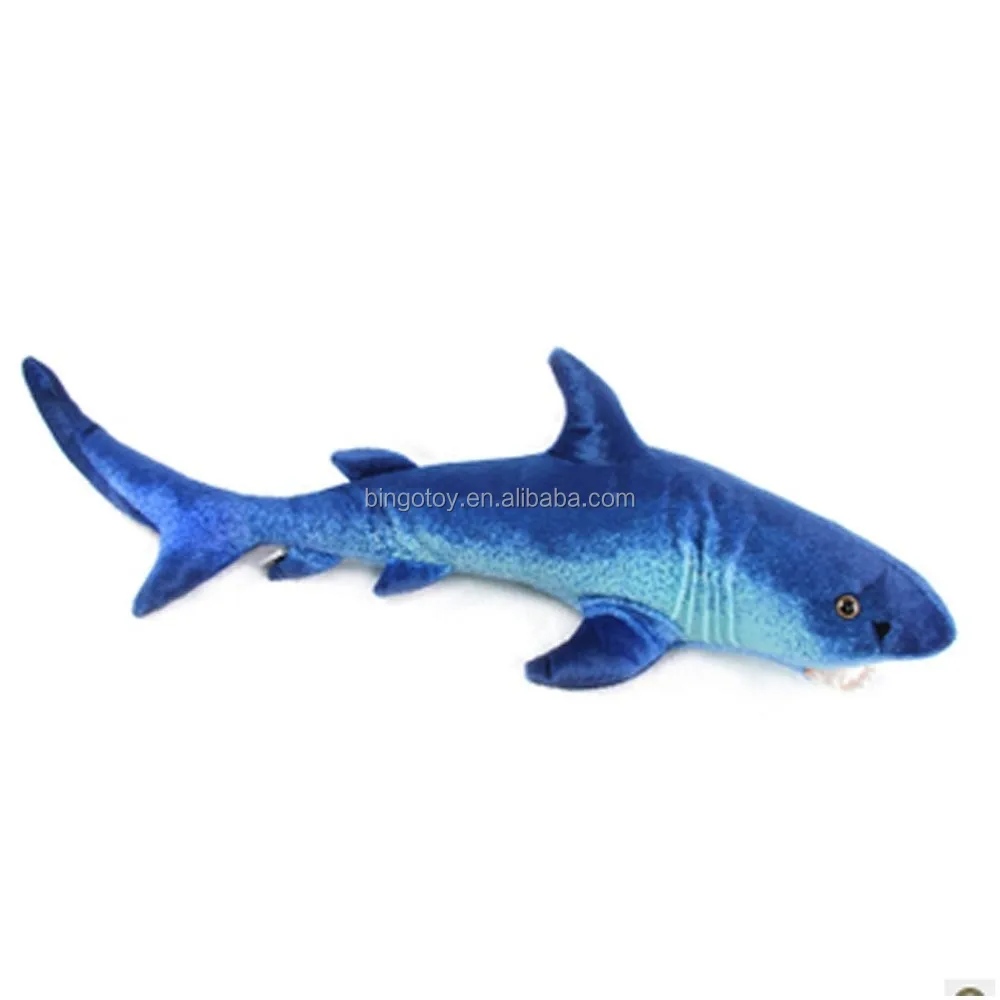 blue shark stuffed animal
