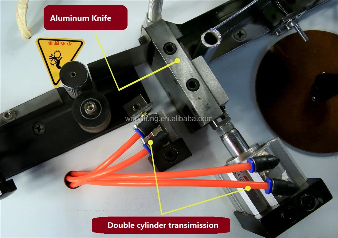 WF50D all in one woodworking machinery wood edge banding machine