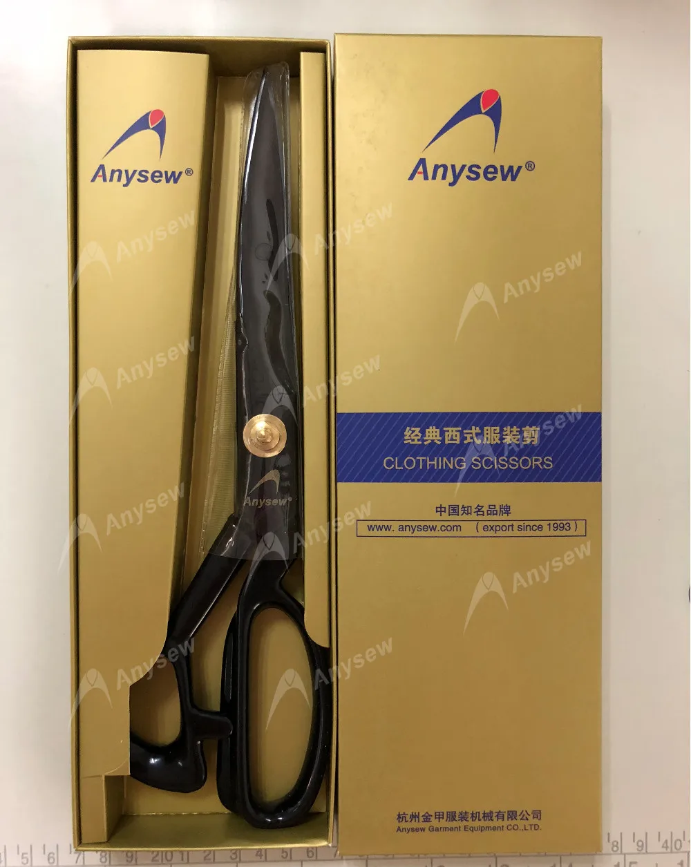 Anysew Sewing Tailor Scissor 8"-12"Inch with Black Head manufacture