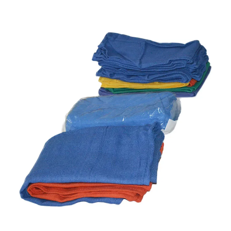 Recycled Surgical Huck Towel – Dark Blue, 22in X 12in, Windows101