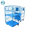 space saving collapsible roller container&roll pallets