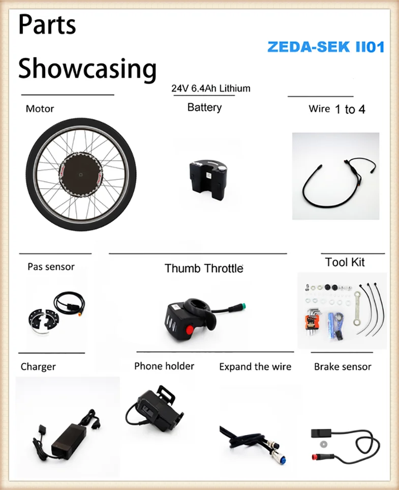 Imortor New All In One Imotor 350w 26 Inch Ebike Conversion Kit Buy