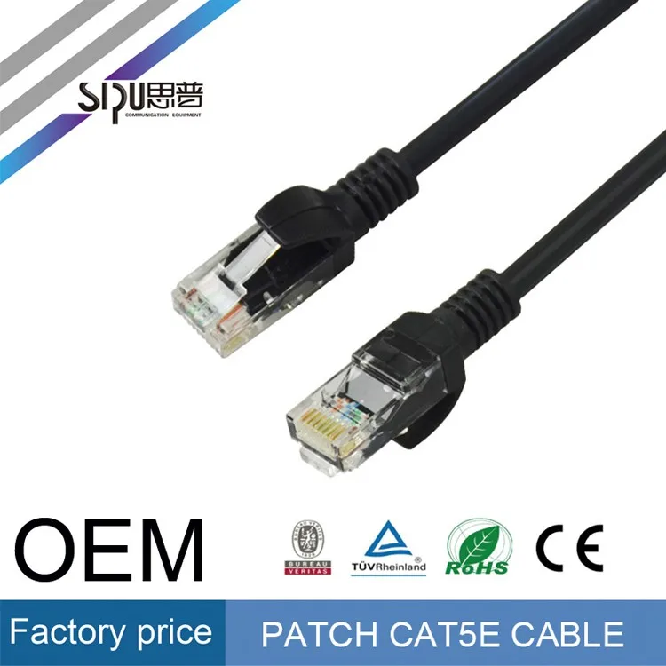 SIPU high quality CCA rj45 cat5 utp patch cable good price utp cat5e patch cord 1m 2m 3m wholesale cat 5 communication cable - ANKUX.COM