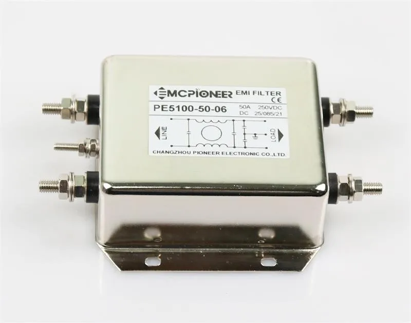 12V 24V 48V 50A DC power line noise filter emi, View DC filter