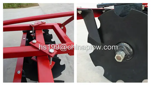 Farm disc harrow with small tractor 3-point disc harrows