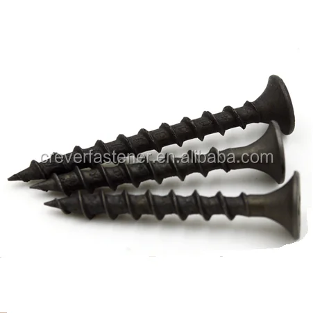 Plasterboard Ceiling Drywall Screws Black Phosphate Drywall Screws