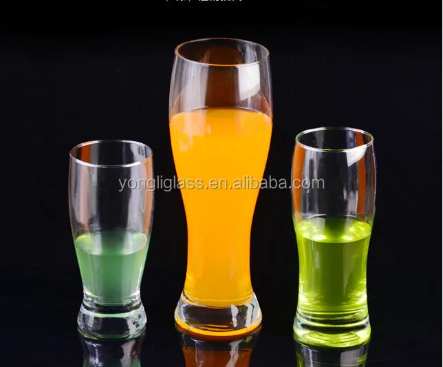 2015 Hot sale brand beer glass , word cup beer glass , beer glasses with deca llogo