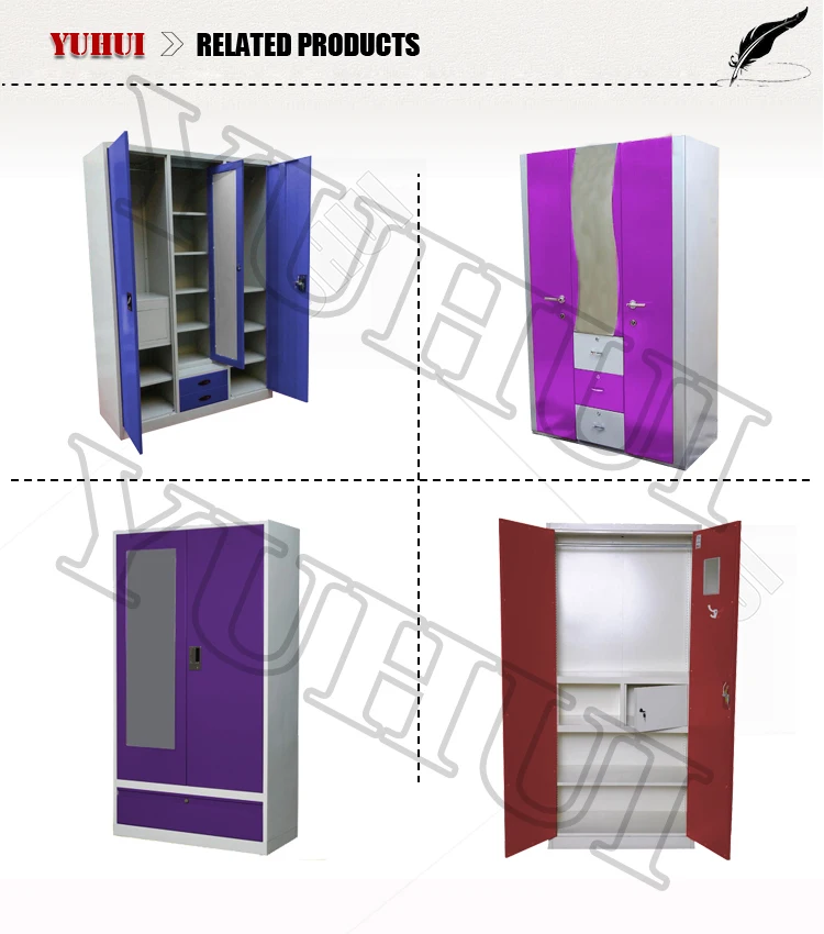 how mirror over to door assemble the Mirror Wardrobe Yuhui Door 2015 Metal Cheap Luoyang Closet