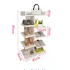 Customized shoe rack Wood Multi-Layer Simple Shoe Rack floor shop display