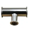 KF25 stainless steel reducing tee vacuum fittings
