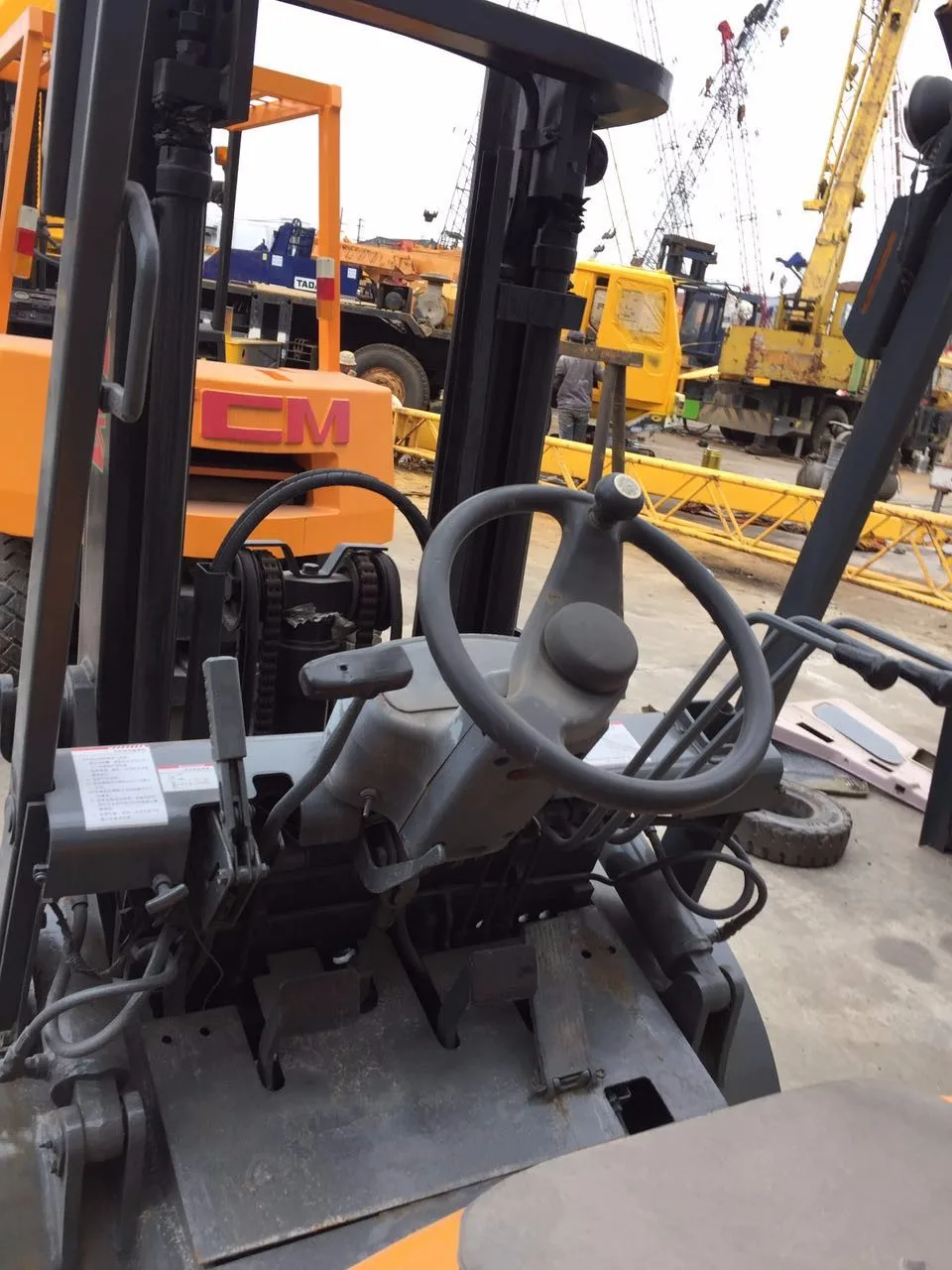 Japan Forklift Tcm/koomatsu Fd30 3ton Forklift For Sale/ Used Manual